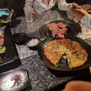 Old Village - Seafood pancake - Korean Near Me - Seattle, Washington Old Village - Seafood pancake - Korean Near Me - Seattle, Washington