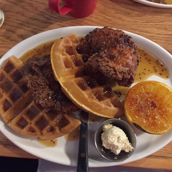 Rooster - Chicken and waffles - delicious! - New American Near Me - Newington, Connecticut Rooster - Chicken and waffles - delicious! - New American Near Me - Newington, Connecticut