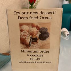 China Garden - Fried Oreos menu item