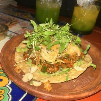 Quixote - Mouth watering tuna tostada - Mexican Near Me - San Diego, California