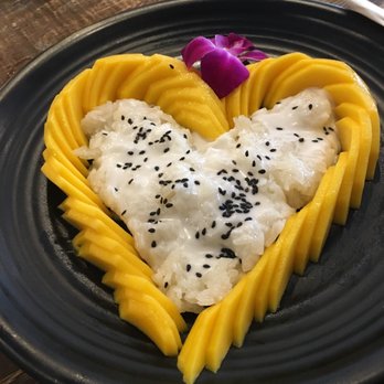 Sip Saam Thai - Mango inspired dessert with sticky sweet rice - Thai Near Me - Austin, Texas