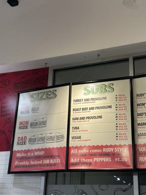 Menu photo 1 Rudy's Sub Shop Grand Rapids, MI Menu photo 1 Rudy's Sub Shop Grand Rapids, MI