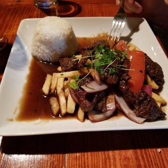 Lima Taverna - My husband's dish, the sauce was amazing! - Peruvian Near Me - Plano, Texas Lima Taverna - My husband's dish, the sauce was amazing! - Peruvian Near Me - Plano, Texas