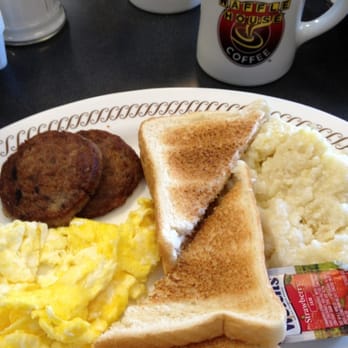 Waffle House - All Star! Waffle wasn't small enough to get in the picture. - Diners Near Me - Little Rock, Arkansas