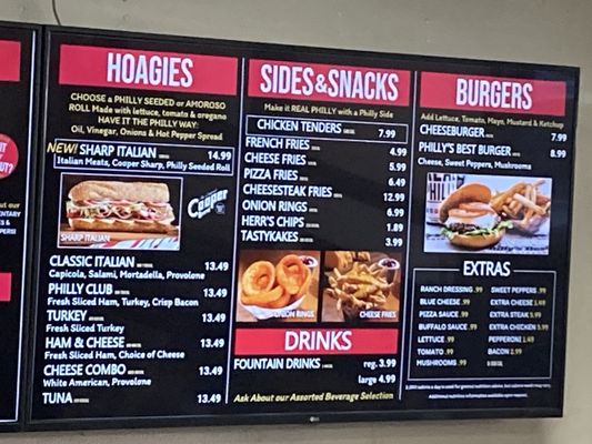 Menu photo 1 Philly's Best Fountain Valley, CA