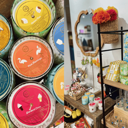 Decorate - Sunshine & Citrus  it's a vibe! Both the colors and scents of summer are popping up around Decorate  Accessorize with bag...