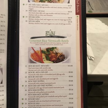 A Dong Restaurant - Menu - Vegetarian Near Me - Des Moines, Iowa