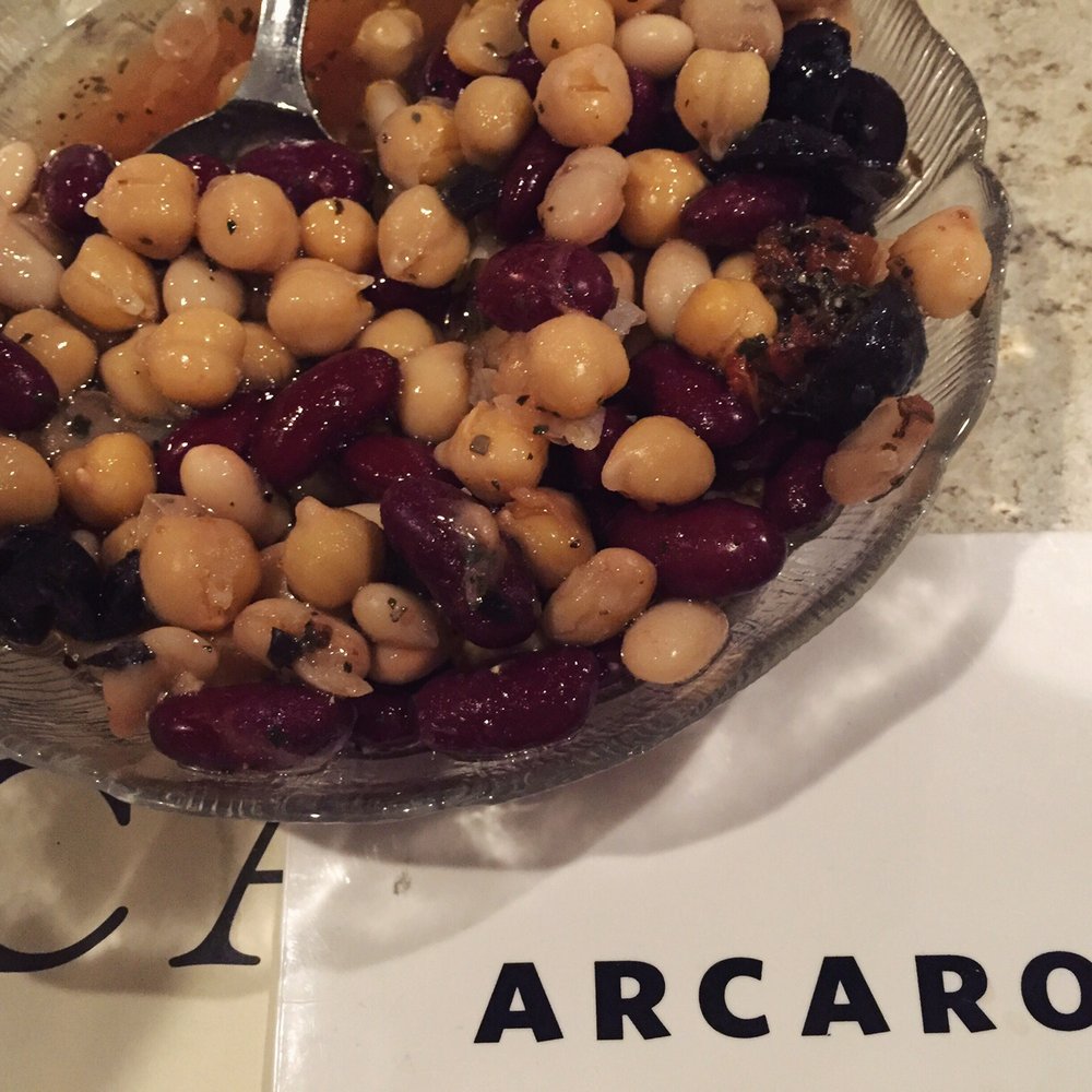 Arcaro & Genell - Complimentary bean salad. Yum! - Pizza Near Me - Old Forge, Pennsylvania Arcaro & Genell - Complimentary bean salad. Yum! - Pizza Near Me - Old Forge, Pennsylvania