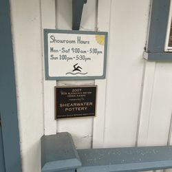 Shearwater Pottery - Business hours