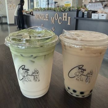 Mingle Mochi & Croffle - Matcha Jasmine Milk Tea - Desserts Near Me - Rosemead, California Mingle Mochi & Croffle - Matcha Jasmine Milk Tea - Desserts Near Me - Rosemead, California