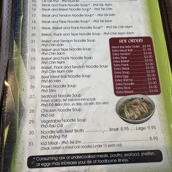 Pho Ever - Menu - Vietnamese Near Me - Bellevue, Washington Pho Ever - Menu - Vietnamese Near Me - Bellevue, Washington