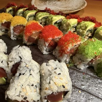 Totoya Sushi - Tuna roll, Dragon Roll, other rolls that were delicious - Sushi Bars Near Me - Altamonte Springs, Florida Totoya Sushi - Tuna roll, Dragon Roll, other rolls that were delicious - Sushi Bars Near Me - Altamonte Springs, Florida
