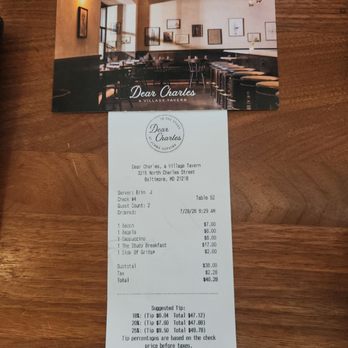 Dear Charles - Well worth it!!! - Salad Near Me - Baltimore, Maryland