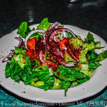 Cedar Garden - One more of the salad. Delicious! - Middle Eastern Near Me - Saint Clair Shores, Michigan