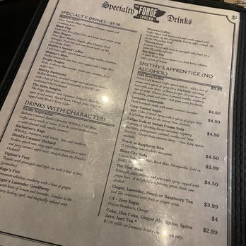 The Forge Tavern - Drink menu - Beer Bar Near Me - Columbus, Ohio