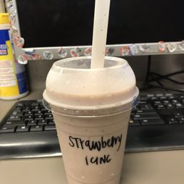Shake - strawberry icing