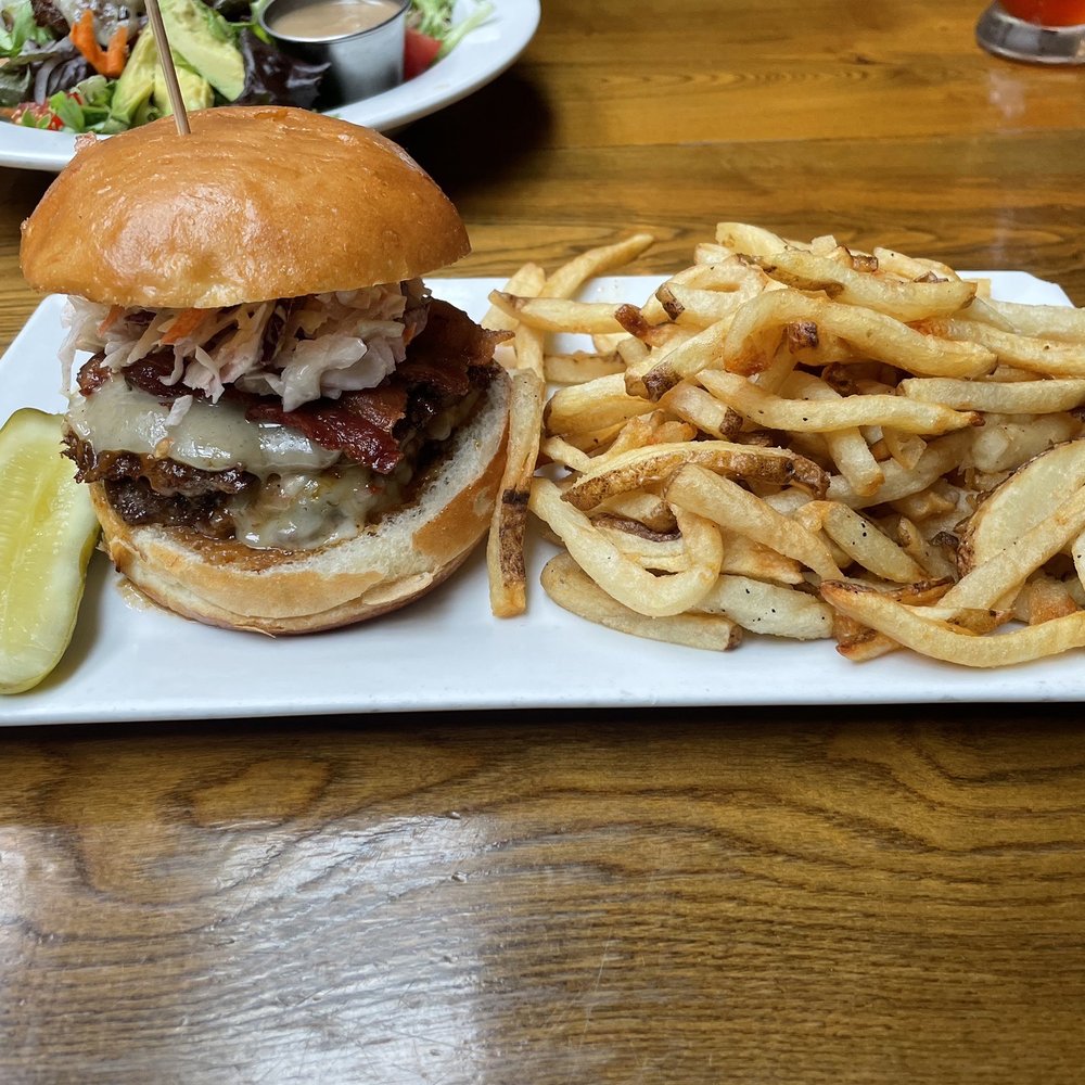 The Burger Loft - The BBQ with French Fries - New American Near Me - New City, New York The Burger Loft - The BBQ with French Fries - New American Near Me - New City, New York