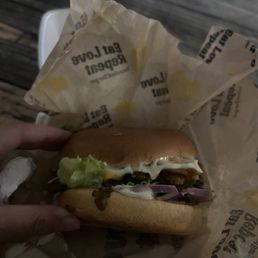 Veg Patty Burger Veg Patty Burger