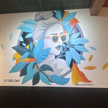 La Tia Tacos and More - Interior decor painting - Tacos Near Me - Foothill Ranch, California