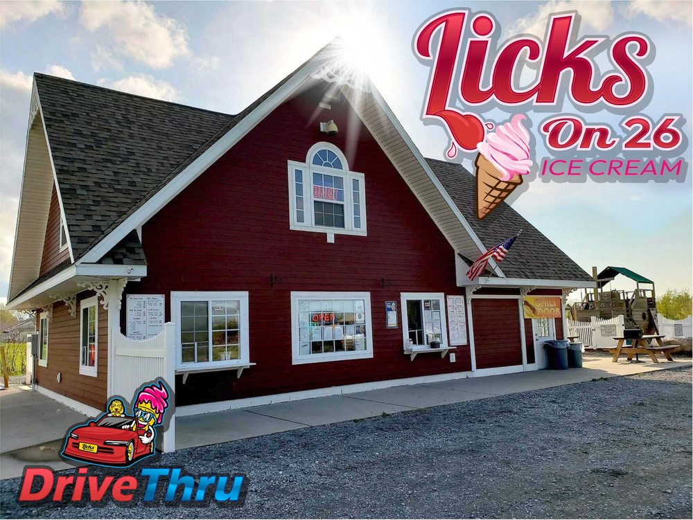 LICKS ON 26 ICE CREAM Updated September 2024 36426 State Rte 26