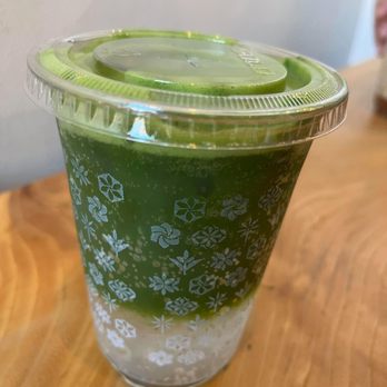 Asha Tea House - sparkling matcha drink - Tea Rooms Near Me - Berkeley, California Asha Tea House - sparkling matcha drink - Tea Rooms Near Me - Berkeley, California