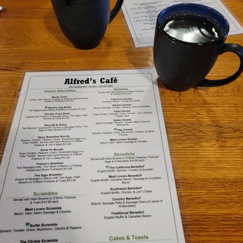 Alfred's Cafe - Coffee and menu - American Near Me - Tacoma, Washington