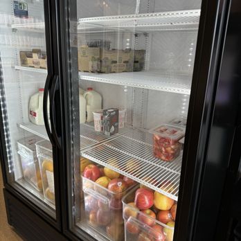 Virtue Juice + Coffee - Fridge with fresh fruits and other supplies - Juice Bars & Smoothies Near Me - Vacaville, California Virtue Juice + Coffee - Fridge with fresh fruits and other supplies - Juice Bars & Smoothies Near Me - Vacaville, California