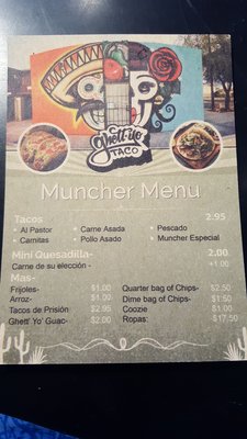 Ghett Yo Taco’s + Wing’s by null