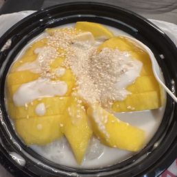 Mango with sticky rice Mango with sticky rice