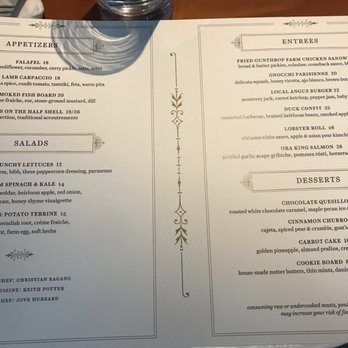 Cindy's Rooftop - Underwhelming lunch menu, 2.19.2018 - New American Near Me - Chicago, Illinois Cindy's Rooftop - Underwhelming lunch menu, 2.19.2018 - New American Near Me - Chicago, Illinois
