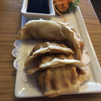 Kabuki - Fried pork gyoza (dumplings/pot stickers) from HH menu - Sushi Bars Near Me - Wellington, Florida Kabuki - Fried pork gyoza (dumplings/pot stickers) from HH menu - Sushi Bars Near Me - Wellington, Florida