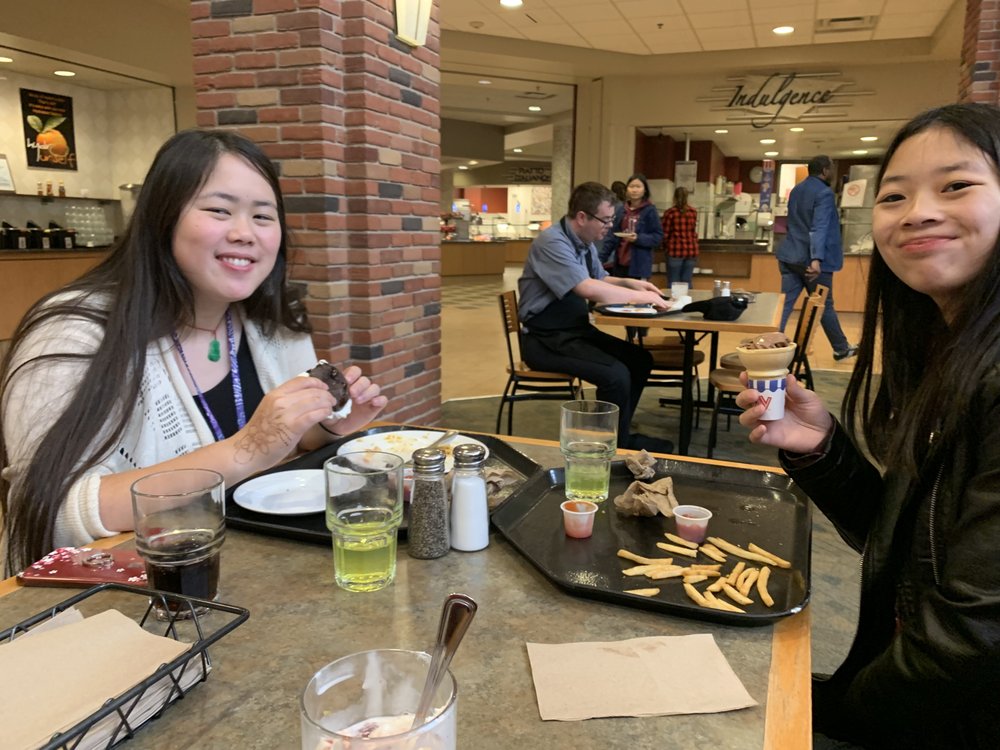 Food from Bethel University Dining Center
