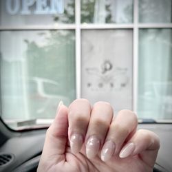 Posh Nail Bar - Nude/Neutral Gel Nails (#687) done by Leo