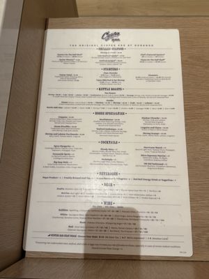 Menu photo 1 Oyster Bar Las Vegas, NV Menu photo 1 Oyster Bar Las Vegas, NV