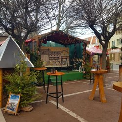 Augustiner Weihnachtsmarkt - bei Licht