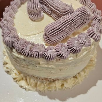 Miss Booty Bakes - Smash Cake - Vanilla Ube - Bakeries Near Me Miss Booty Bakes - Smash Cake - Vanilla Ube - Bakeries Near Me