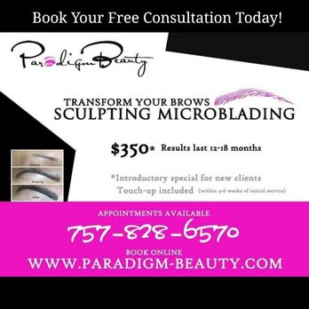 Paradigm Beauty - Book your Free Consultation and get the brows you've always wanted! - Makeup Artists Near Me - Williamsburg, Virginia
