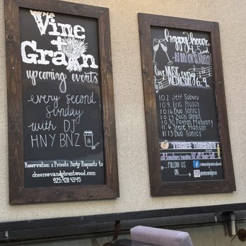 Vine + Grain - Wine Bars Near Me - Brentwood, California Vine + Grain - Wine Bars Near Me - Brentwood, California