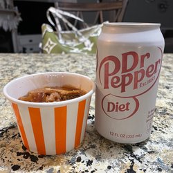 Peach cobbler