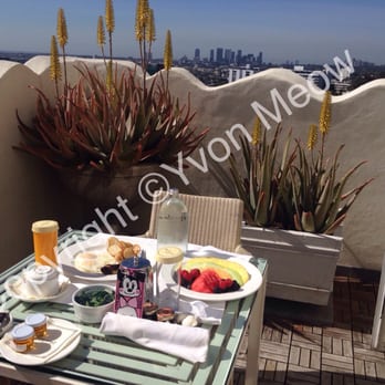 Sunset Tower Hotel - Room service. Breakfast is served!! Yum - Hotels Near Me - West Hollywood, California Sunset Tower Hotel - Room service. Breakfast is served!! Yum - Hotels Near Me - West Hollywood, California