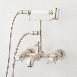 Signature Hardware - Waterson Wall-Mount Telephone Tub Faucet