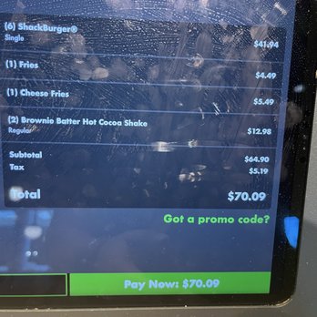 Shake Shack Aventura - Self Checkout Kiosk - Burgers Near Me - Aventura, Florida