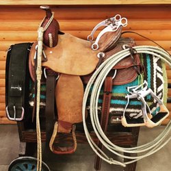 Cal Ag - A peek at some of the quality Western tack we get in on consignment!