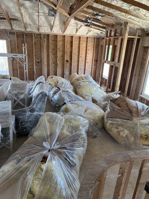 Insulation Removal - Insulation removal for remodel!