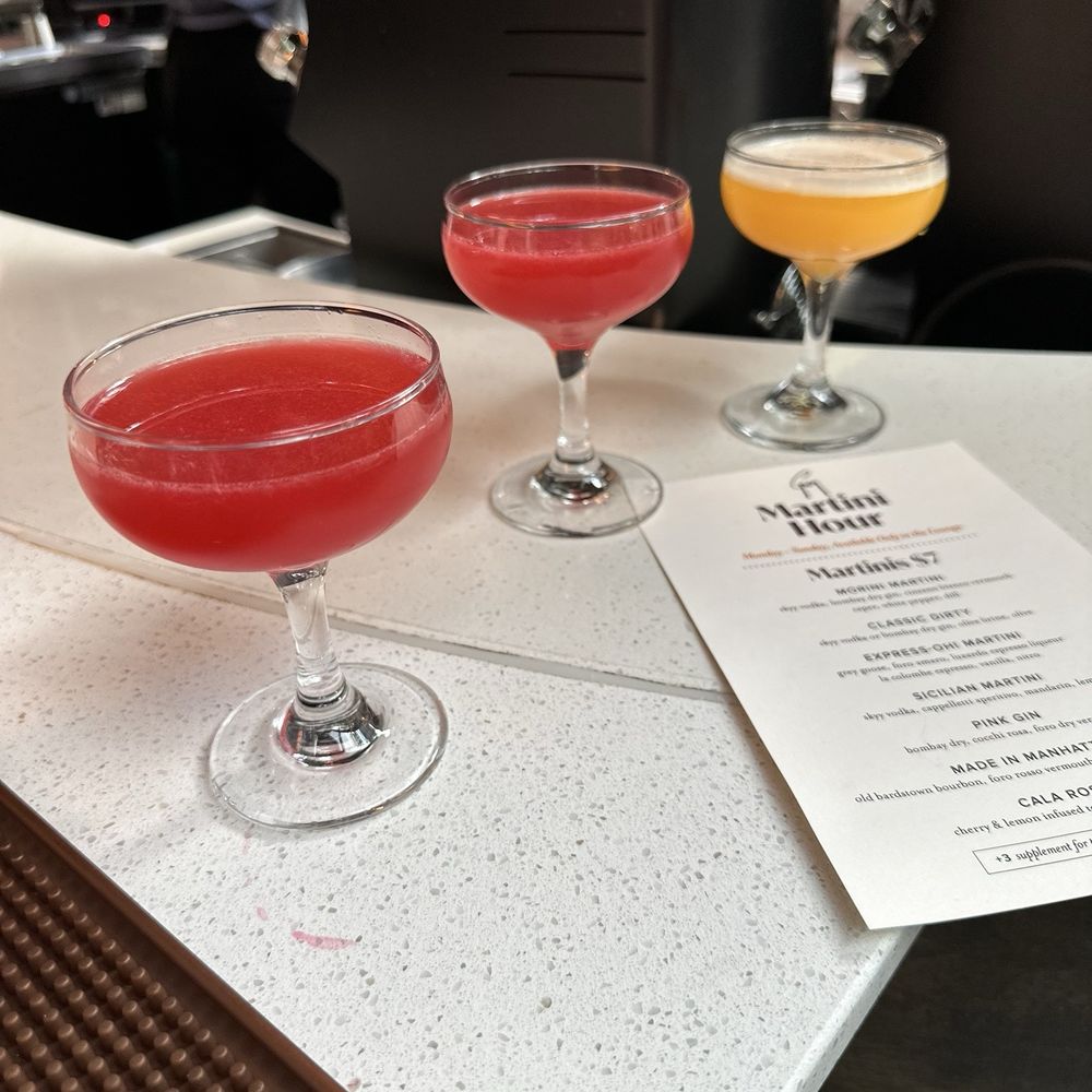 Cucina Morini - Cala Rosa (middle and left) Sicilian (right) - Italian Near Me - Washington, DC, District of Columbia