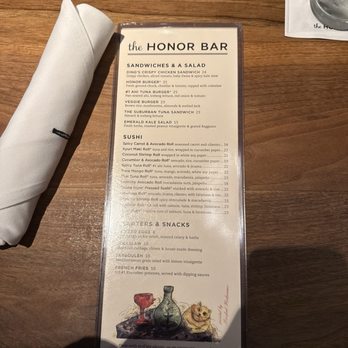 The Honor Bar - Menu - Burgers Near Me - Beverly Hills, California The Honor Bar - Menu - Burgers Near Me - Beverly Hills, California