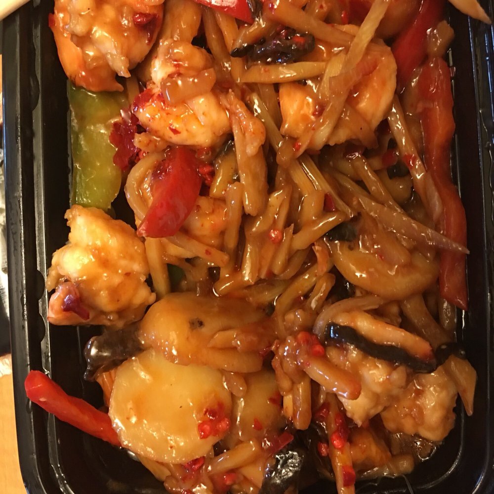 Tea Garden Restaurant - Yu Hsiang shrimp spicy.. good! - Chinese Near Me - Concord, New Hampshire Tea Garden Restaurant - Yu Hsiang shrimp spicy.. good! - Chinese Near Me - Concord, New Hampshire