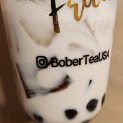 Bober Tea & Coffee - Taro milk tea without any Taro flavor.
