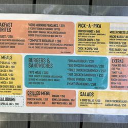 Clean Beach - Food Menu 6/20/24