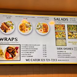 The Green Olive - Wraps, salads and sides